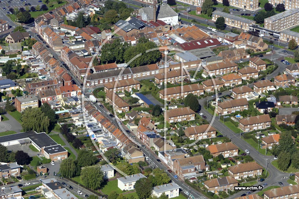 Photo arienne de Tourcoing (Malcense galit)