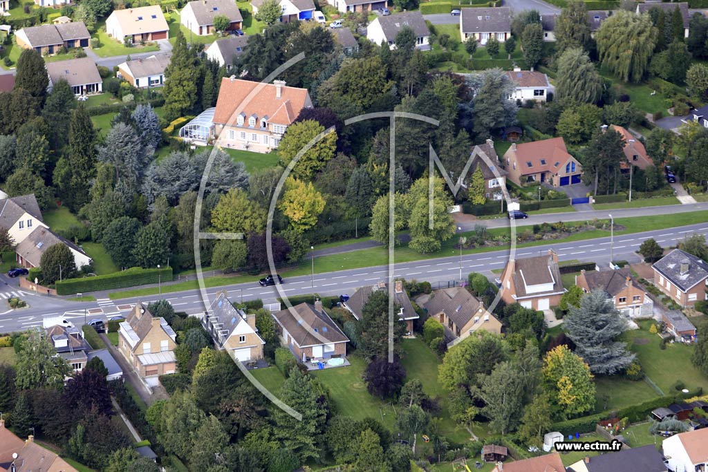 Photo arienne de La Chapelle-d'Armentires (le Parc)