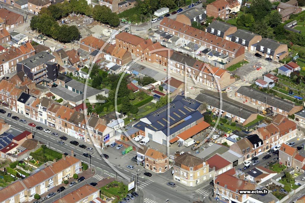 Photo arienne de Nieppe (le Pont de Nieppe)