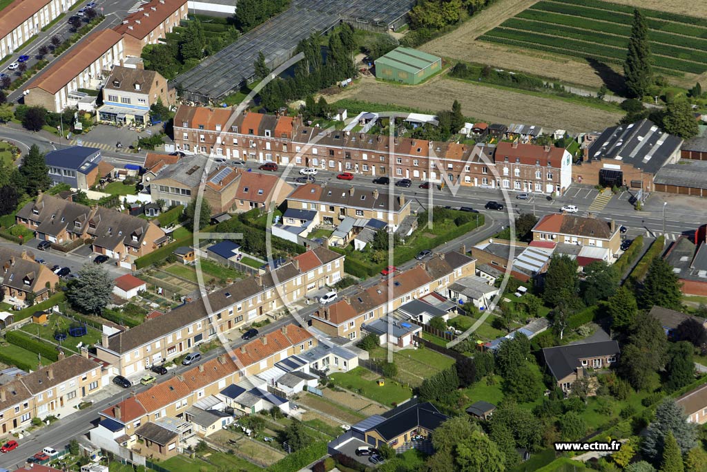 Photo arienne de Nieppe (le Pont de Nieppe)