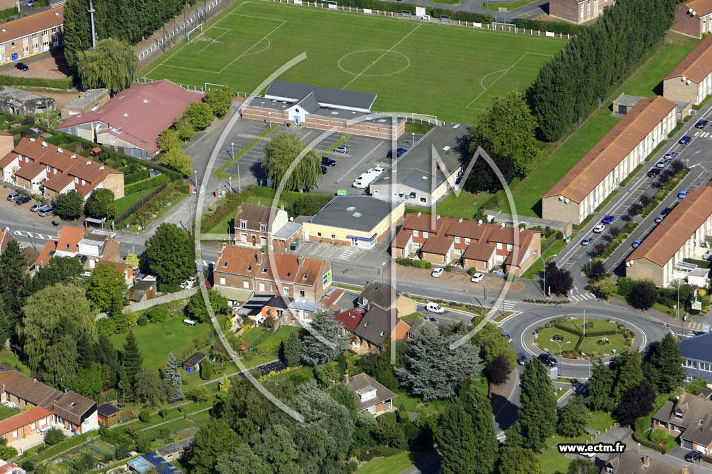 Photo arienne de Nieppe (le Pont de Nieppe)