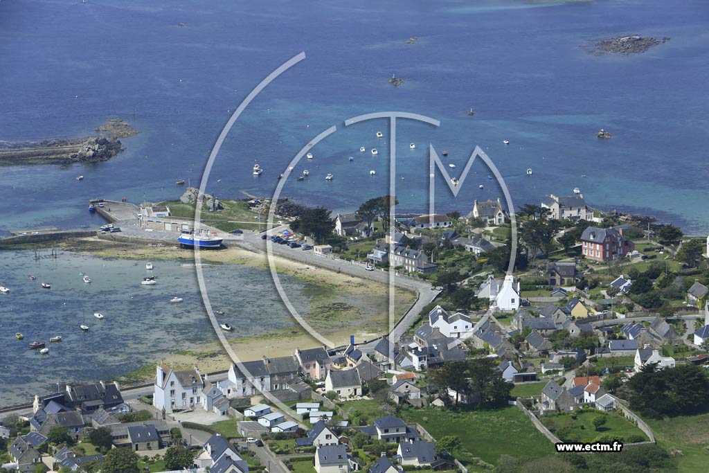 Photo arienne de Landunvez (Argenton - Port)