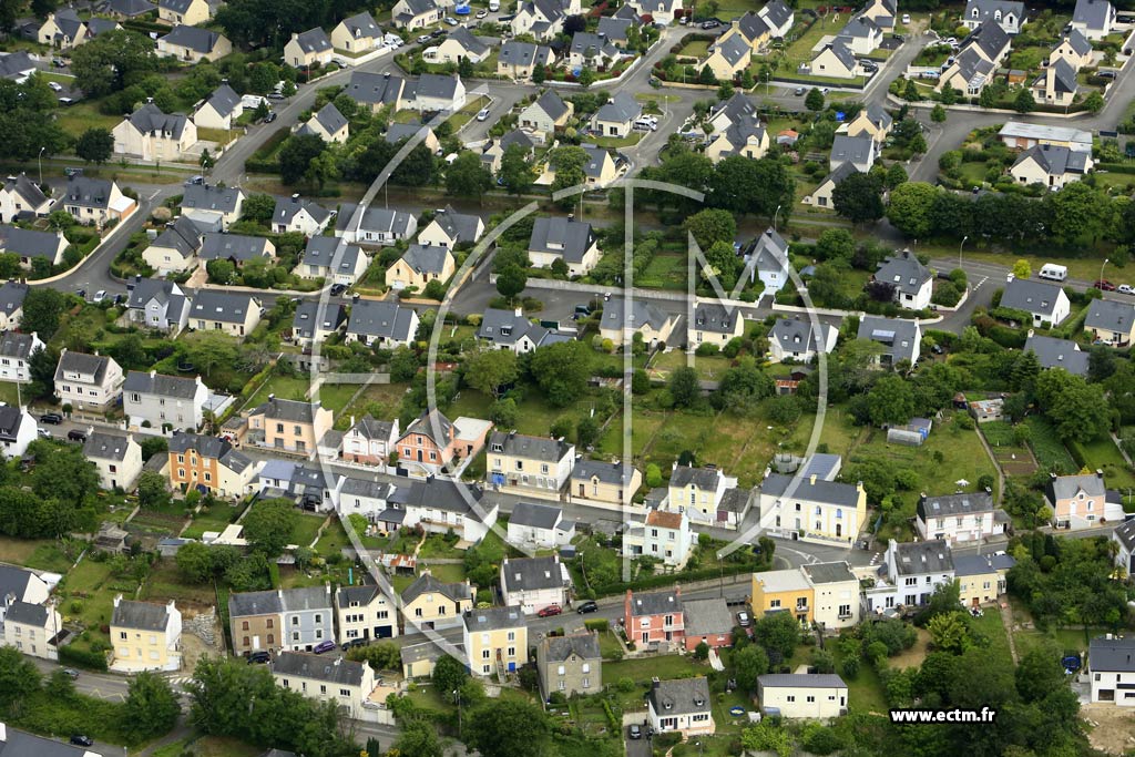 Photo arienne de Hennebont (le Talhout)