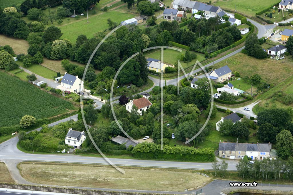 Photo arienne de Sainte-Marie (le Pont d'Ap)