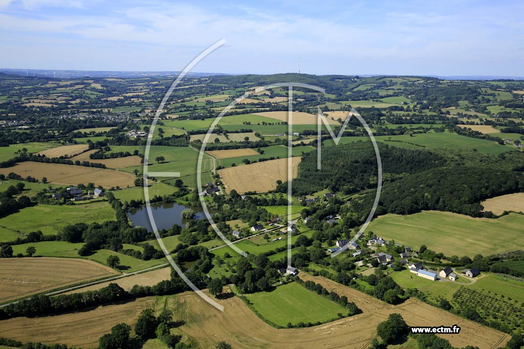 Photo arienne de Sainte-Gemmes-le-Robert (Crun - le Clos)