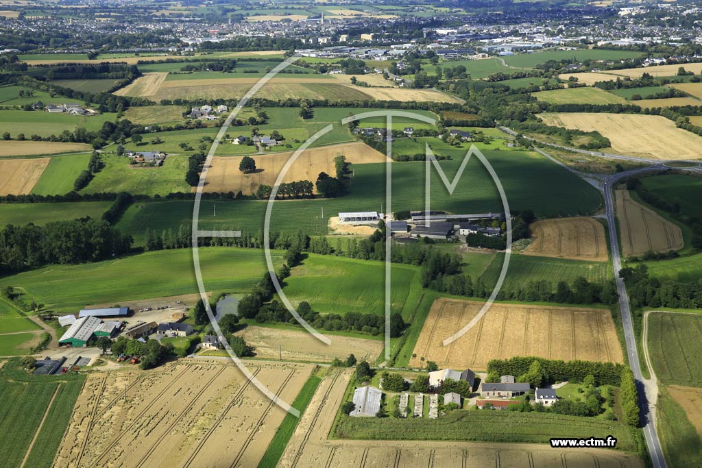 Photo arienne de trelles (la Masure Bressac - la Masure Ringue)