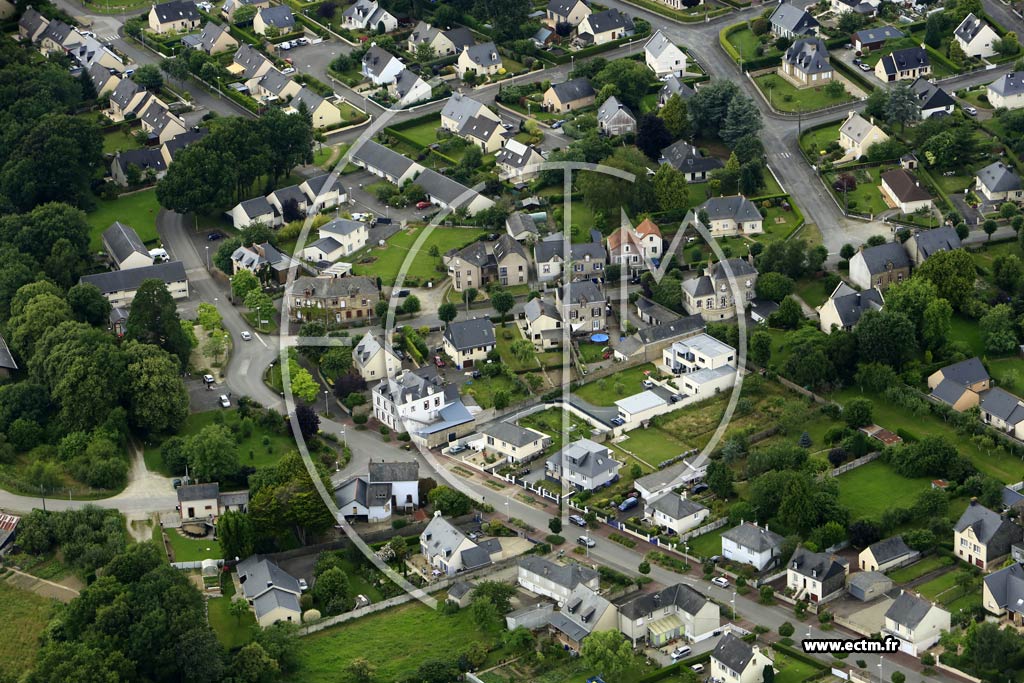 Photo arienne de Bain-de-Bretagne (Sud)