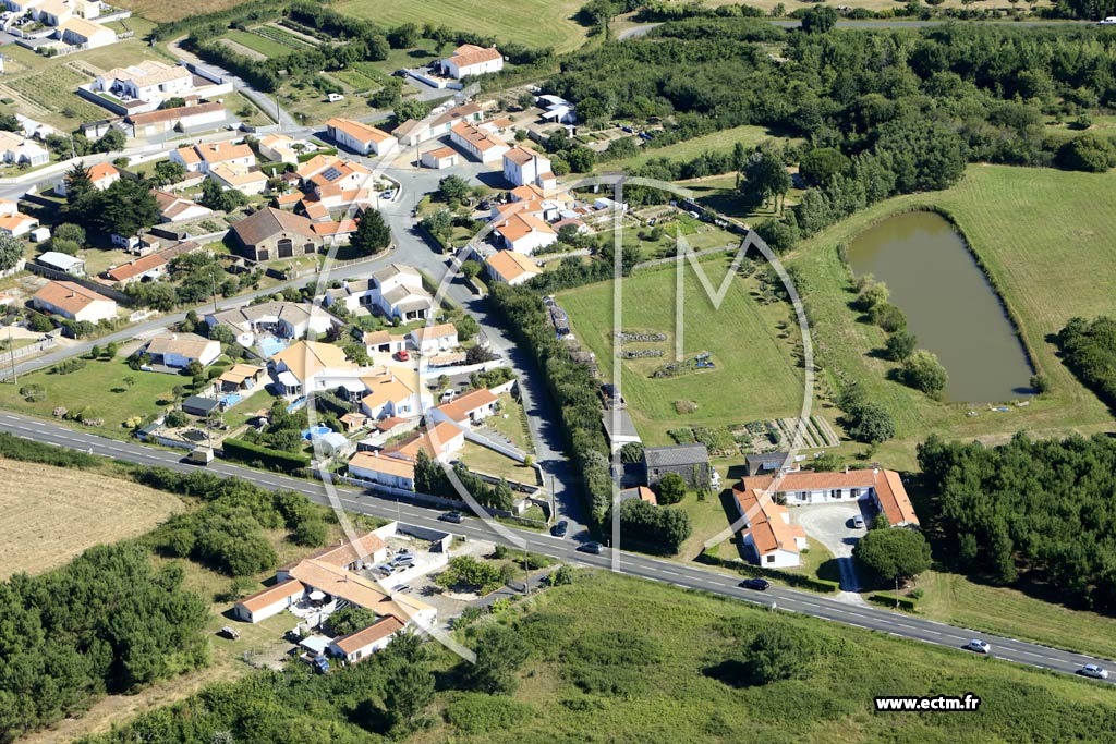 Photo arienne de Bretignolles-sur-Mer (la Chalonnire)