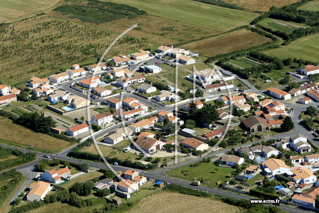 Photo arienne de Bretignolles-sur-Mer (la Chalonnire)