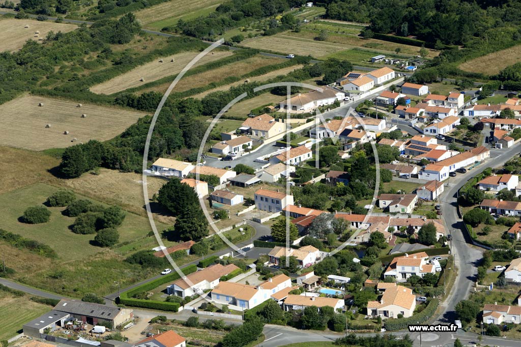 Photo arienne de Bretignolles-sur-Mer (la Girardire)