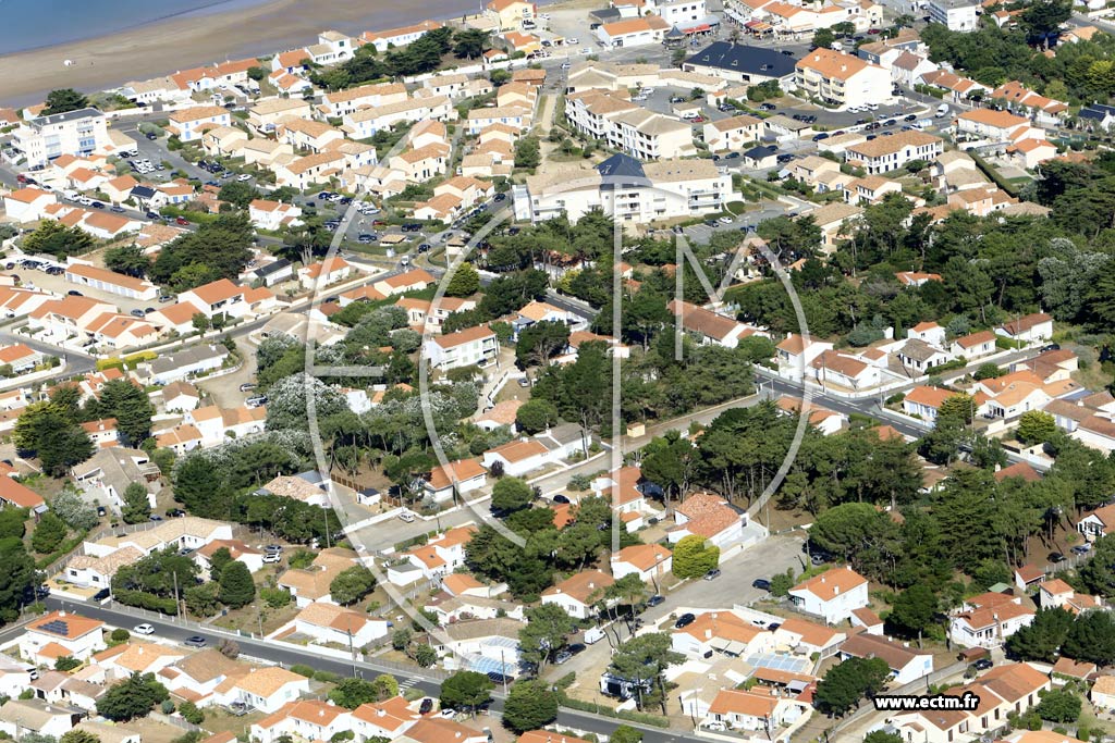 Photo arienne de Bretignolles-sur-Mer (la Pare)