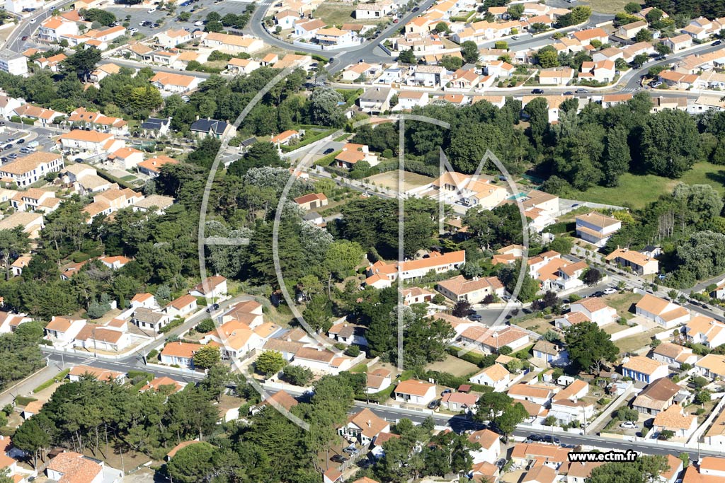 Photo arienne de Bretignolles-sur-Mer (la Pare)