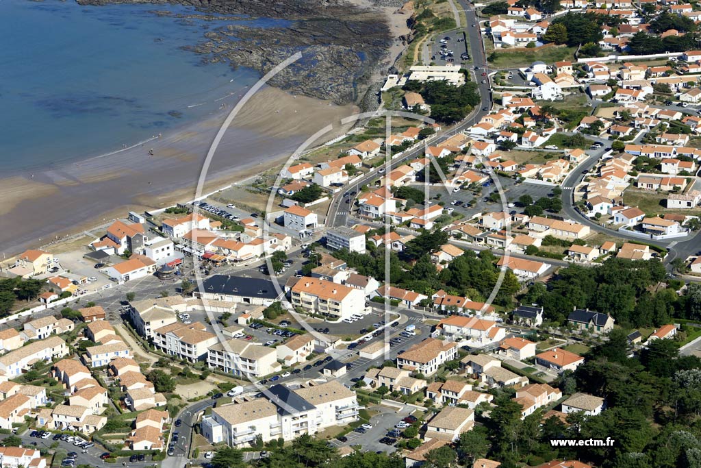 Photo arienne de Bretignolles-sur-Mer (la Pare)