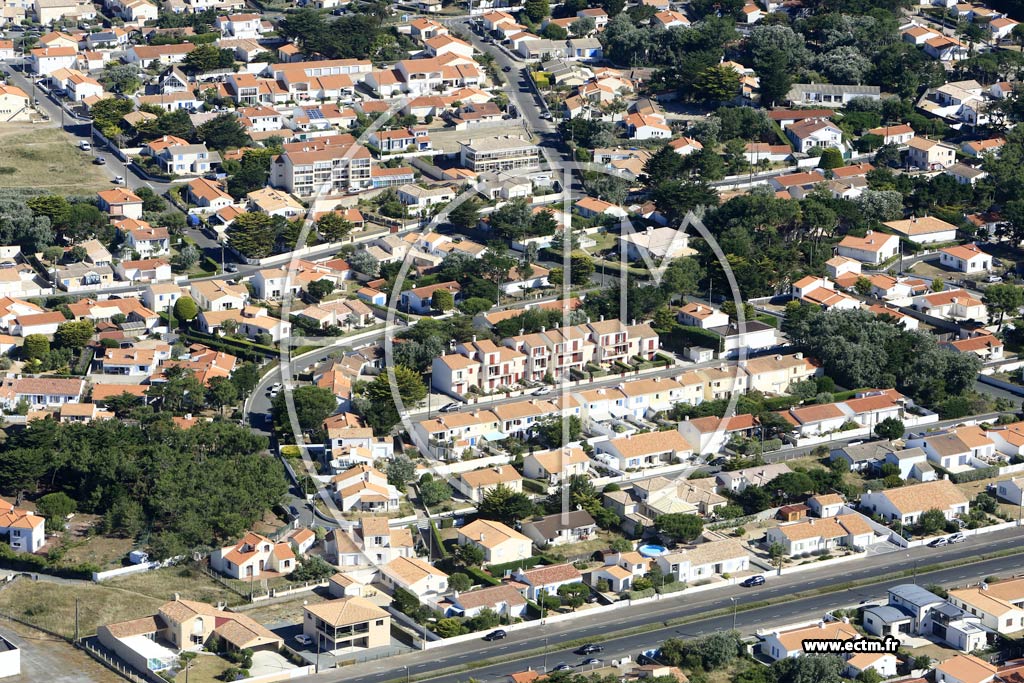 Photo arienne de Bretignolles-sur-Mer (la Pare)