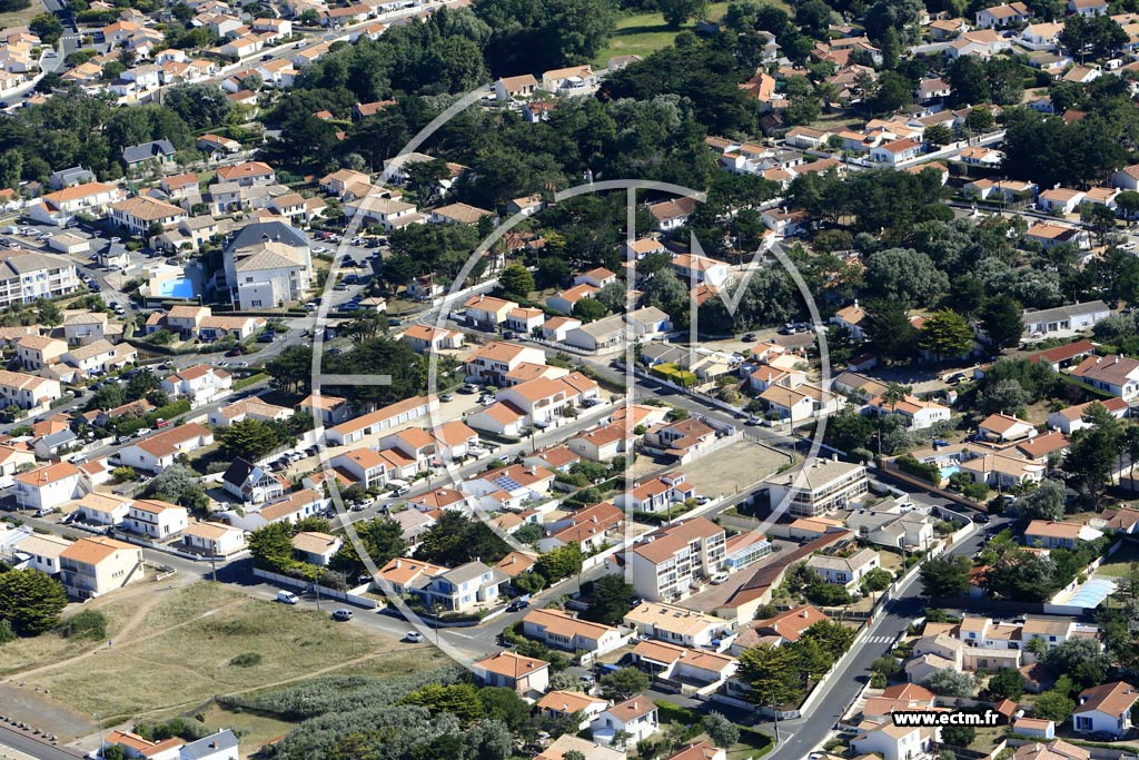 Photo arienne de Bretignolles-sur-Mer (la Pare)