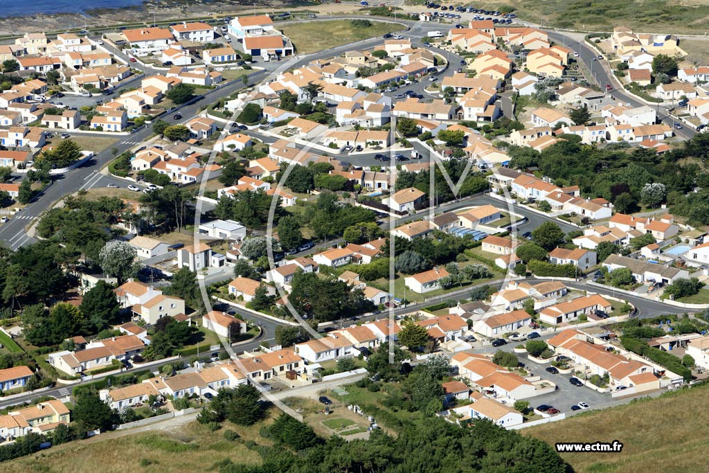 Photo arienne de Bretignolles-sur-Mer (la Sauzaie)