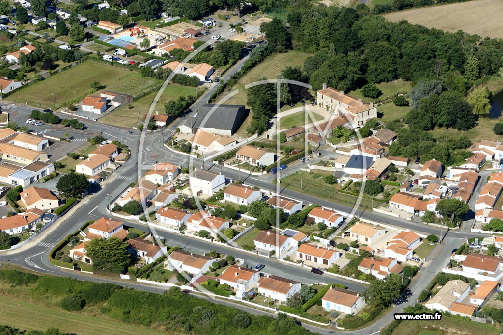 Photo arienne de Bretignolles-sur-Mer (la Trvillre)