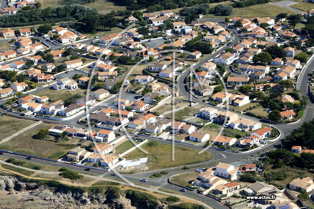 Photo arienne de Bretignolles-sur-Mer (le Chatelier)