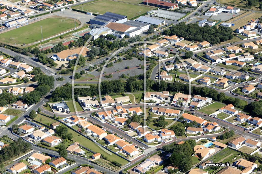 Photo arienne de Bretignolles-sur-Mer (le Moulin)