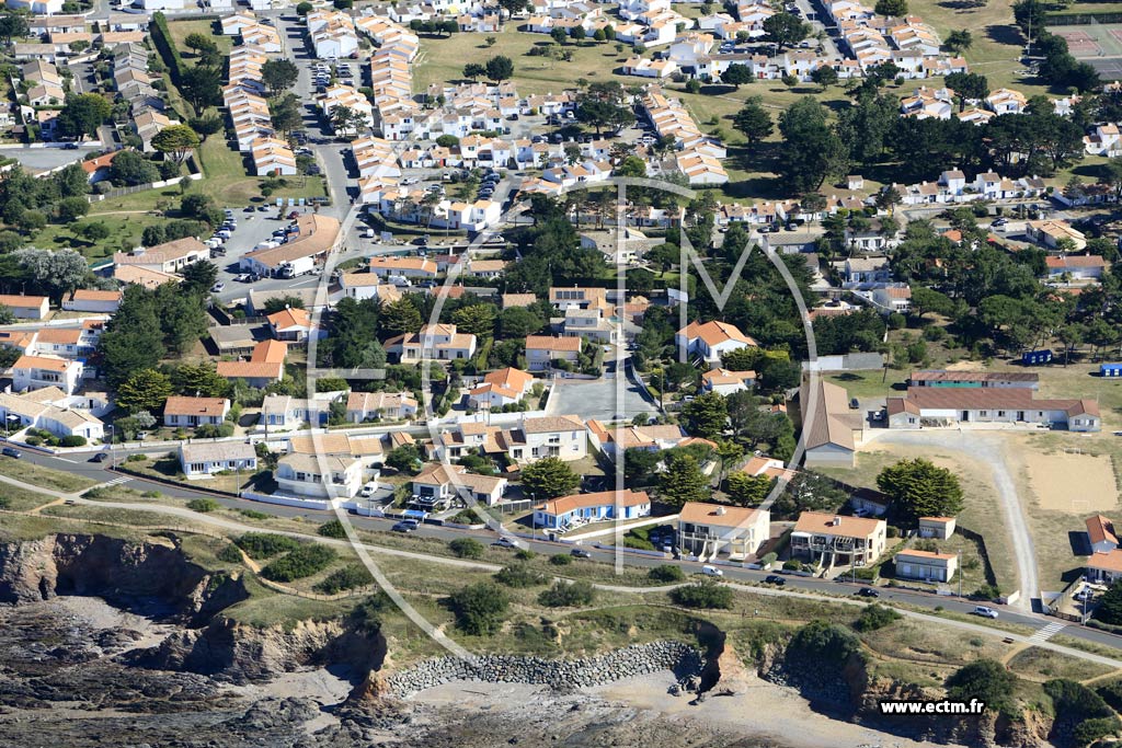 Photo arienne de Bretignolles-sur-Mer (le Prgneau)