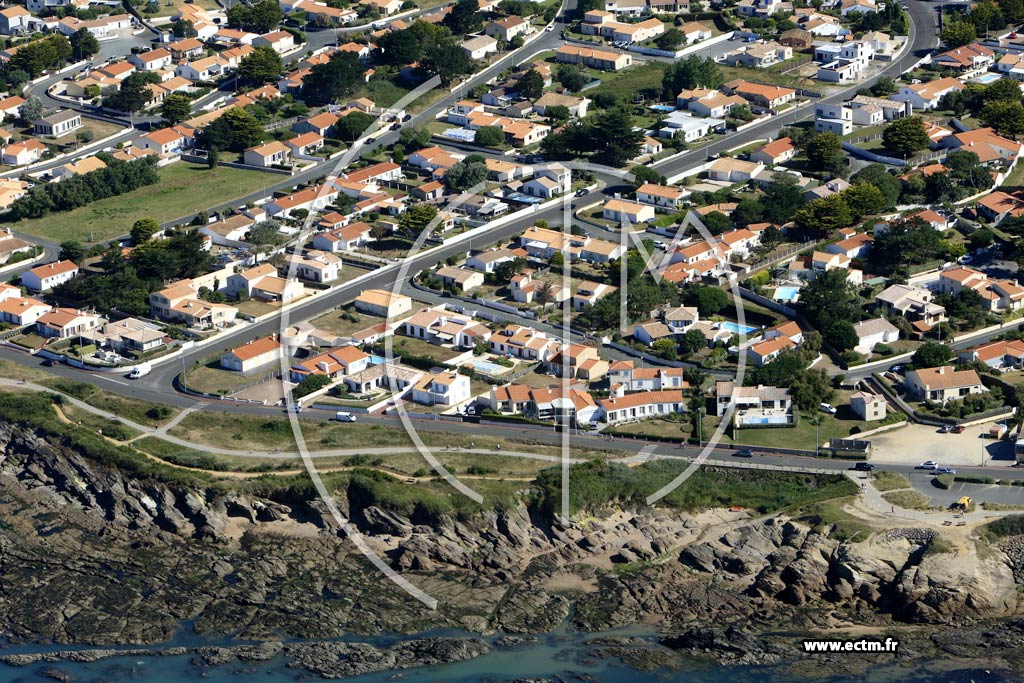 Photo arienne de Bretignolles-sur-Mer (le Prgneau)