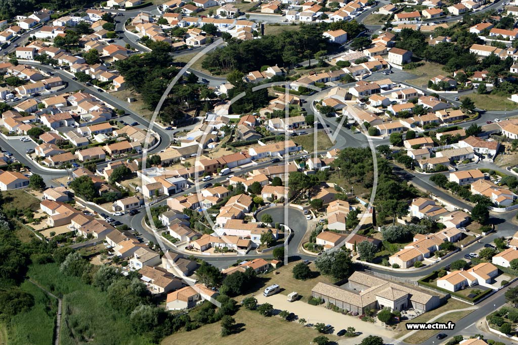 Photo arienne de Bretignolles-sur-Mer (le Prgneau)