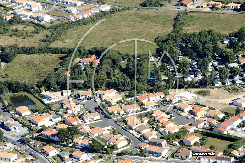 Photo arienne de Bretignolles-sur-Mer (les Morinires)