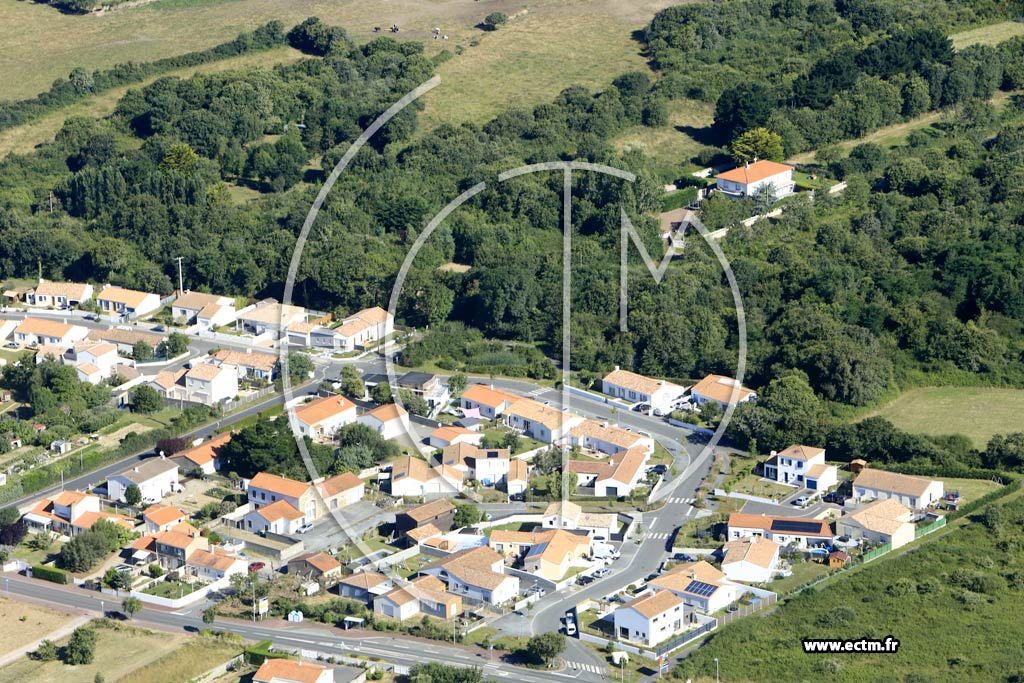 Photo arienne de Bretignolles-sur-Mer (les Roullires)