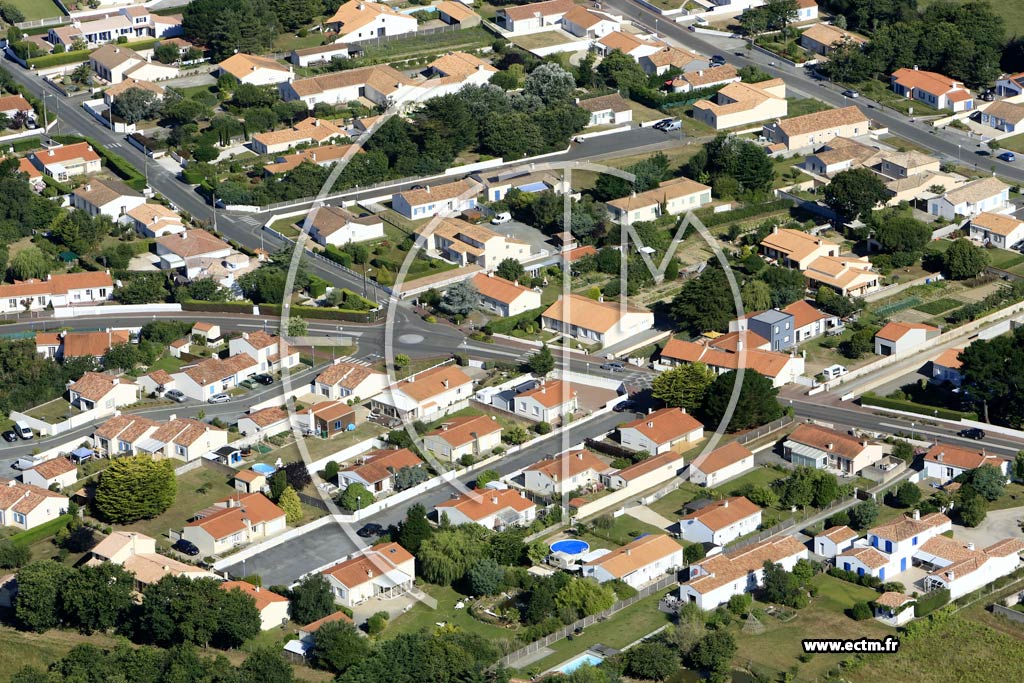 Photo arienne de Bretignolles-sur-Mer (les Roullires)