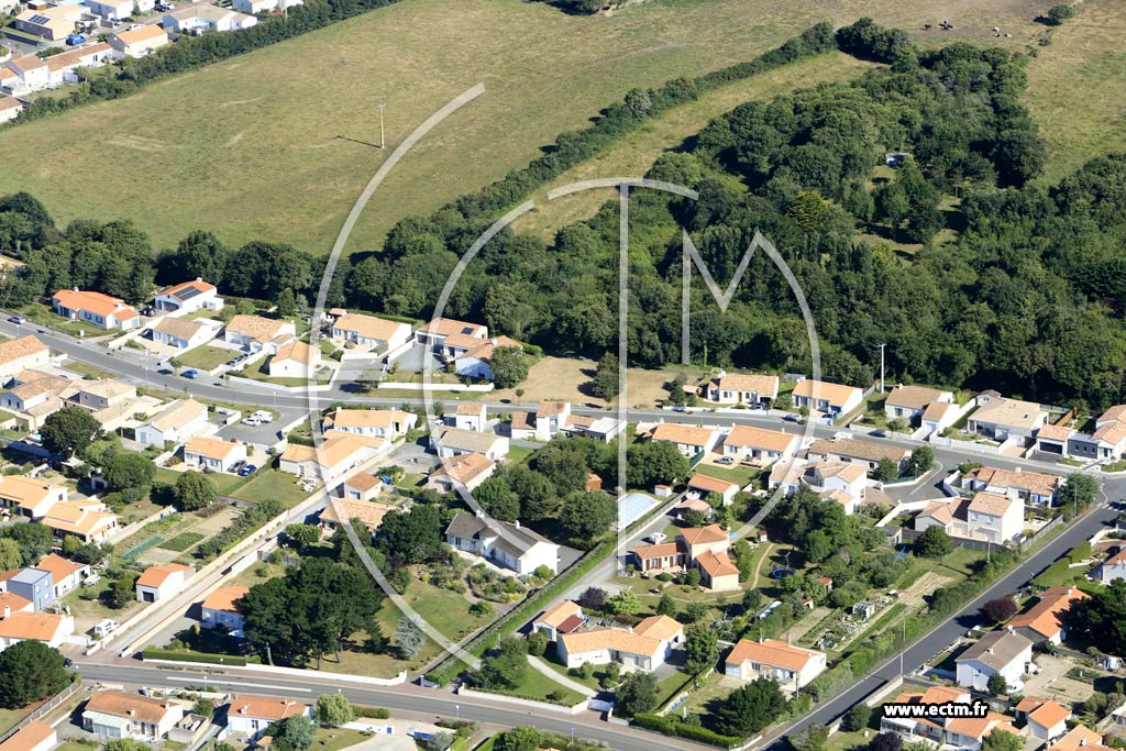 Photo arienne de Bretignolles-sur-Mer (les Roullires)