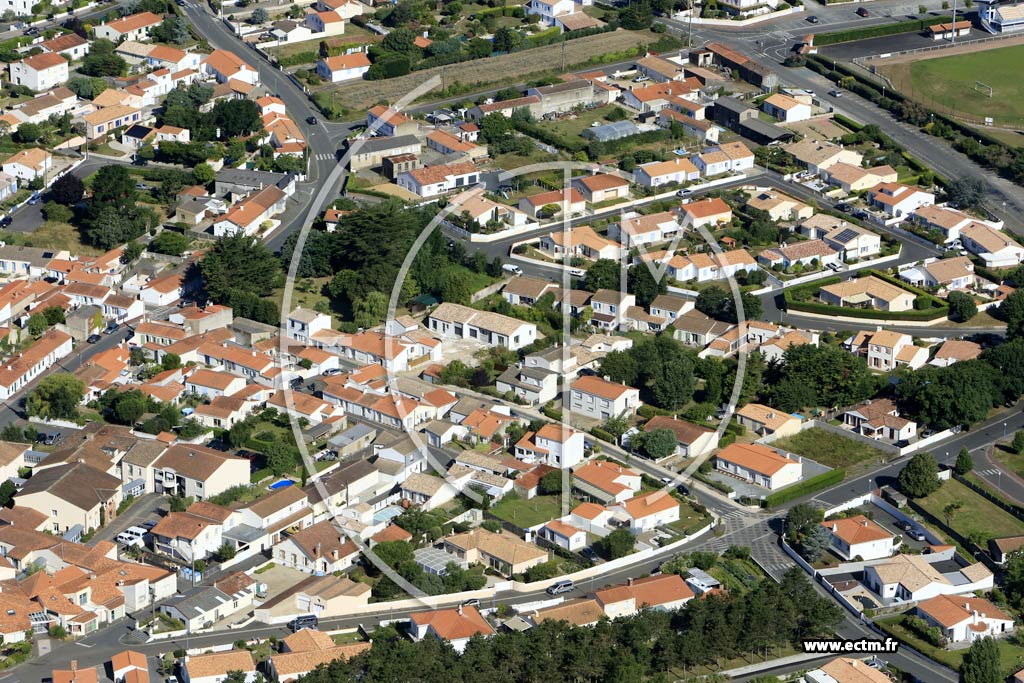 Photo arienne de Bretignolles-sur-Mer (les Roullires)