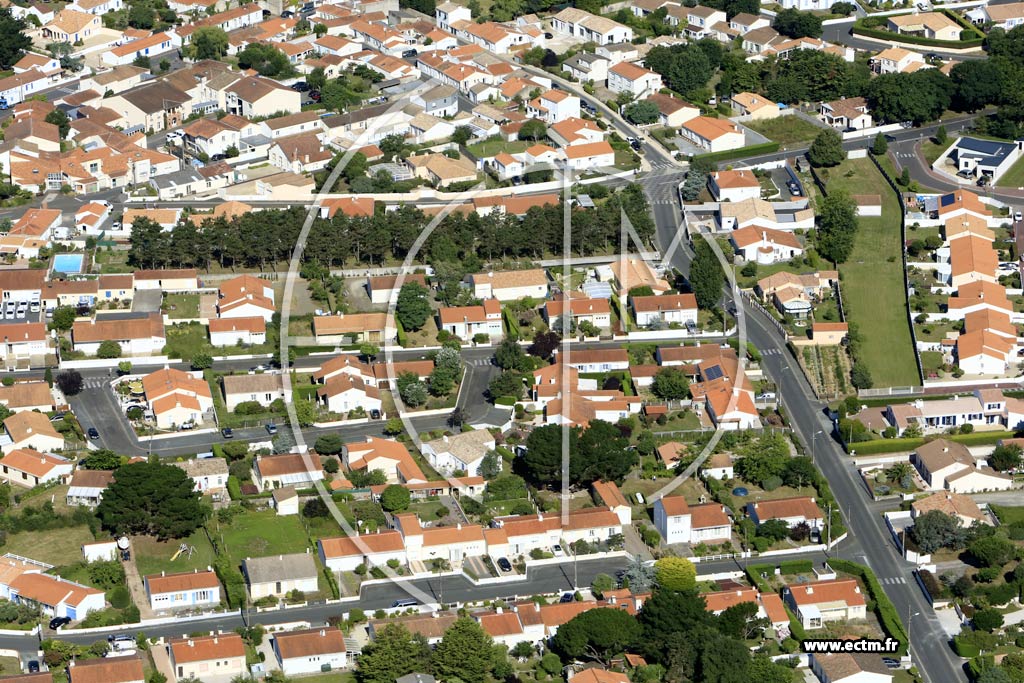 Photo arienne de Bretignolles-sur-Mer (les Roullires)