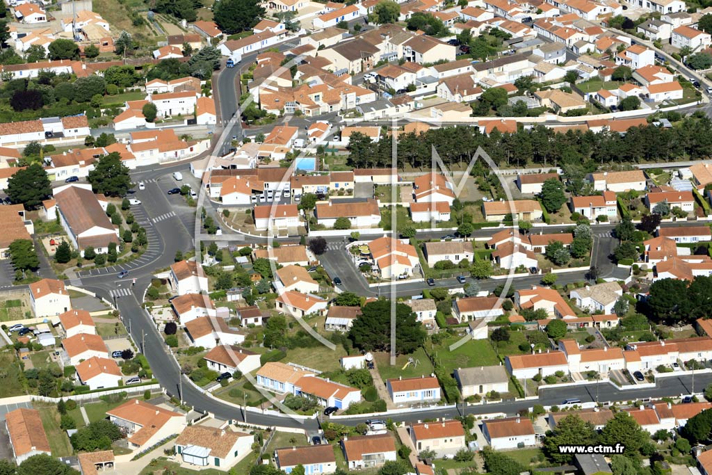 Photo arienne de Bretignolles-sur-Mer (les Roullires)