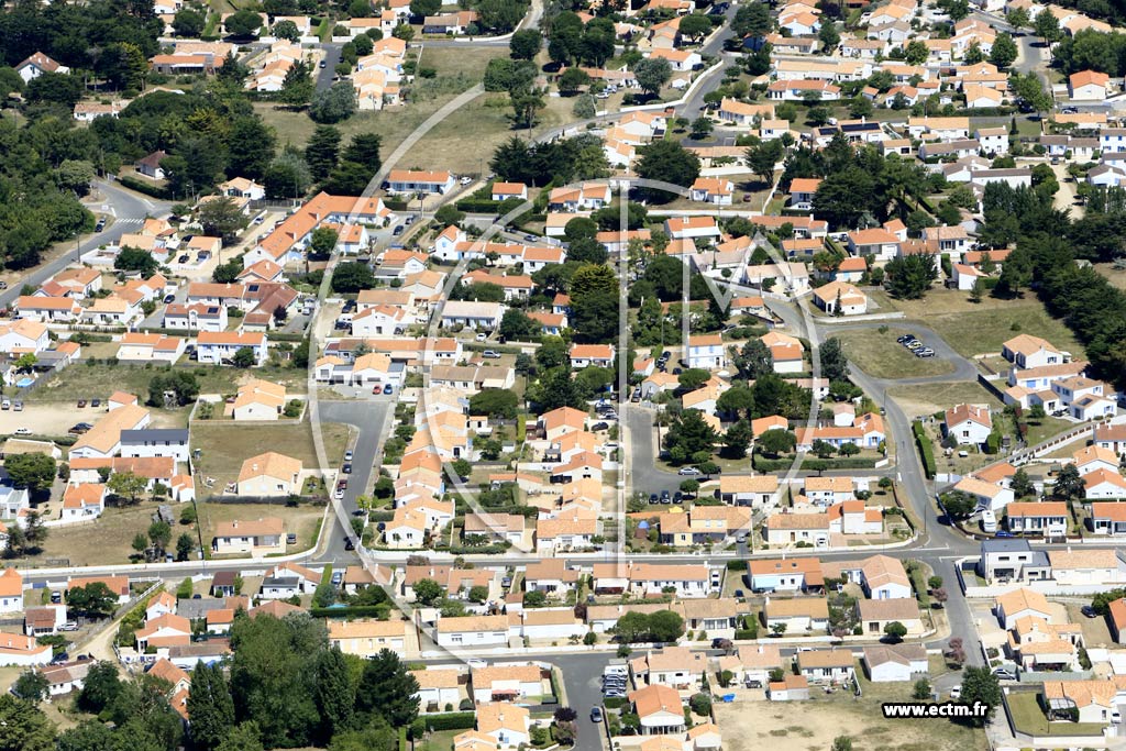 Photo arienne de Notre-Dame-de-Monts