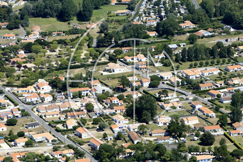 Photo arienne de Notre-Dame-de-Monts