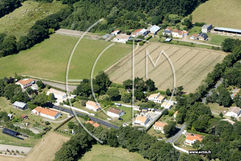 Photo arienne de Notre-Dame-de-Riez (la Gastonnire)