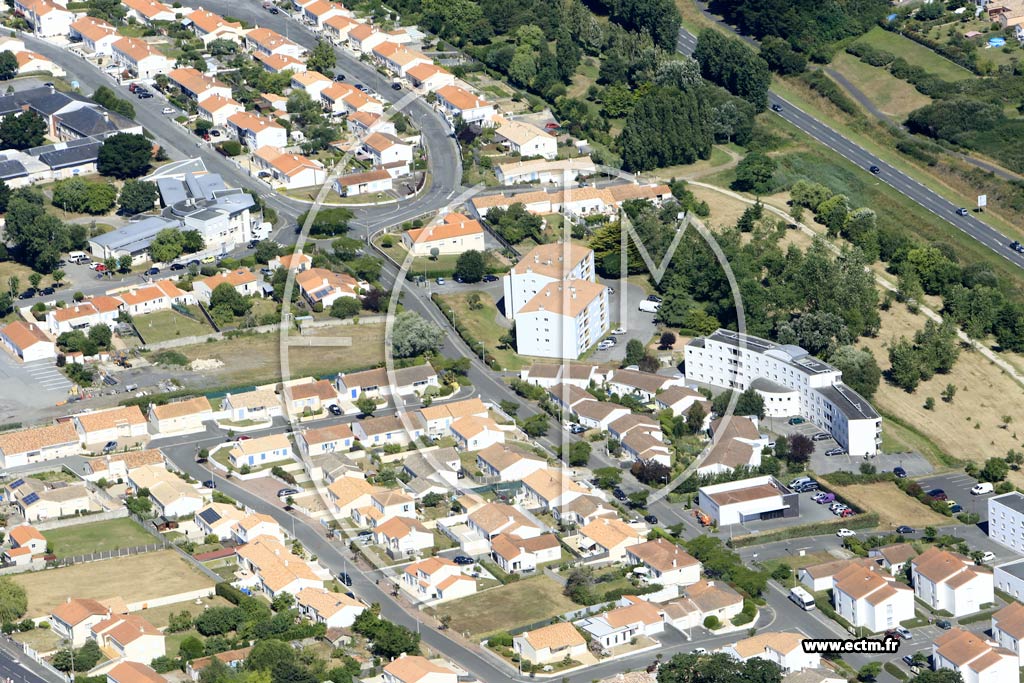 Photo arienne de Saint-Gilles-Croix-de-Vie (la Drie)