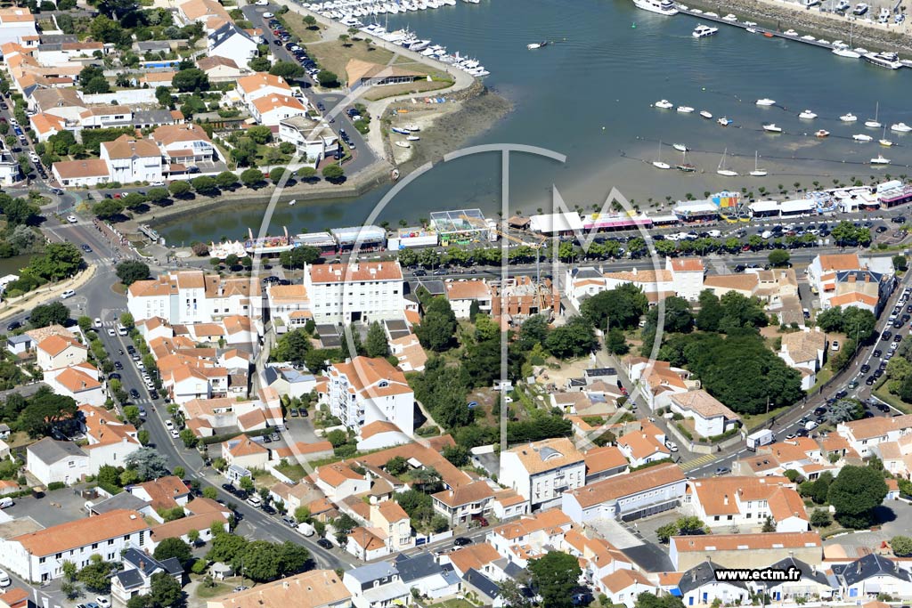 Photo arienne de Saint-Gilles-Croix-de-Vie (Saint-Gilles)