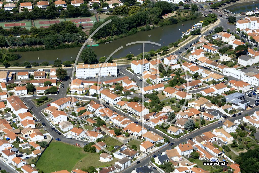 Photo arienne de Saint-Gilles-Croix-de-Vie (Saint-Gilles)