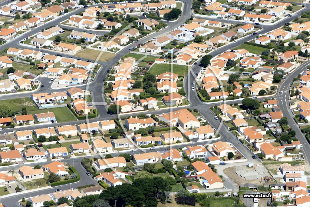 Photo arienne de Saint-Hilaire-de-Riez (la Grande Vigne)