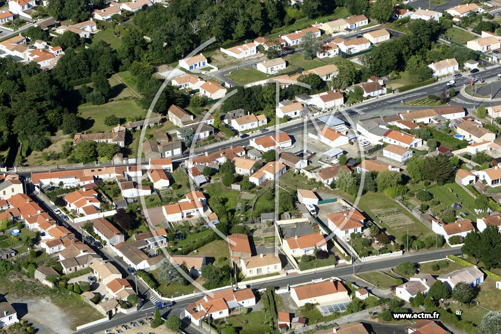 Photo arienne de Beauvoir-sur-Mer