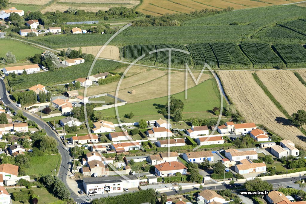 Photo arienne de La Barre-de-Monts