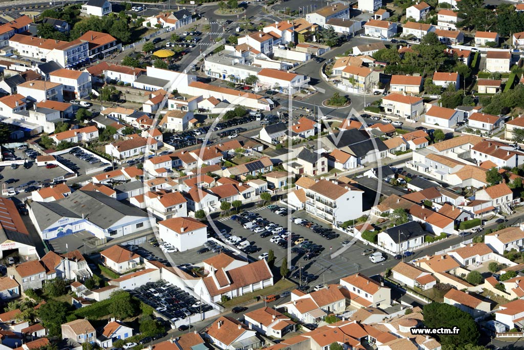 Photo arienne de La Barre-de-Monts (Fromentine)