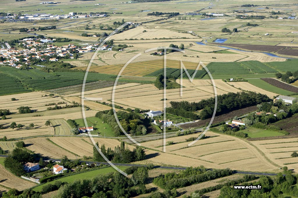 Photo arienne de La Barre-de-Monts (la Jolye)