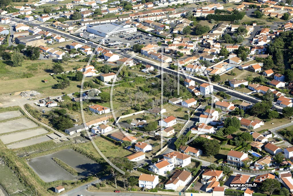 Photo arienne de La Barre-de-Monts (la Pointe)