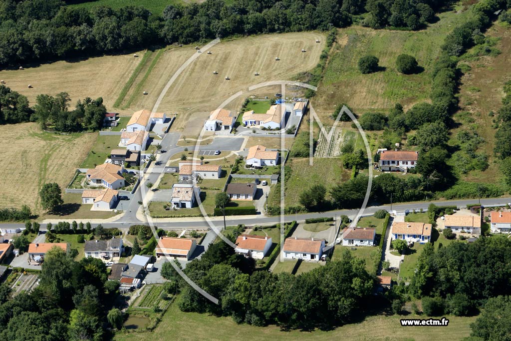 Photo arienne de Sallertaine (Pont Habert)