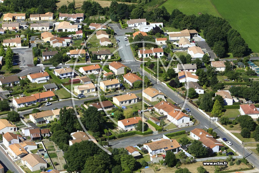 Photo arienne de La Gntouze