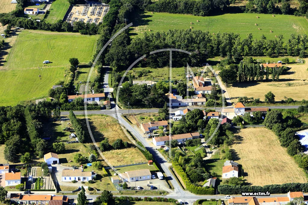 Photo arienne de Bourgneuf-en-Retz (Saint-Cyr-en-Retz)