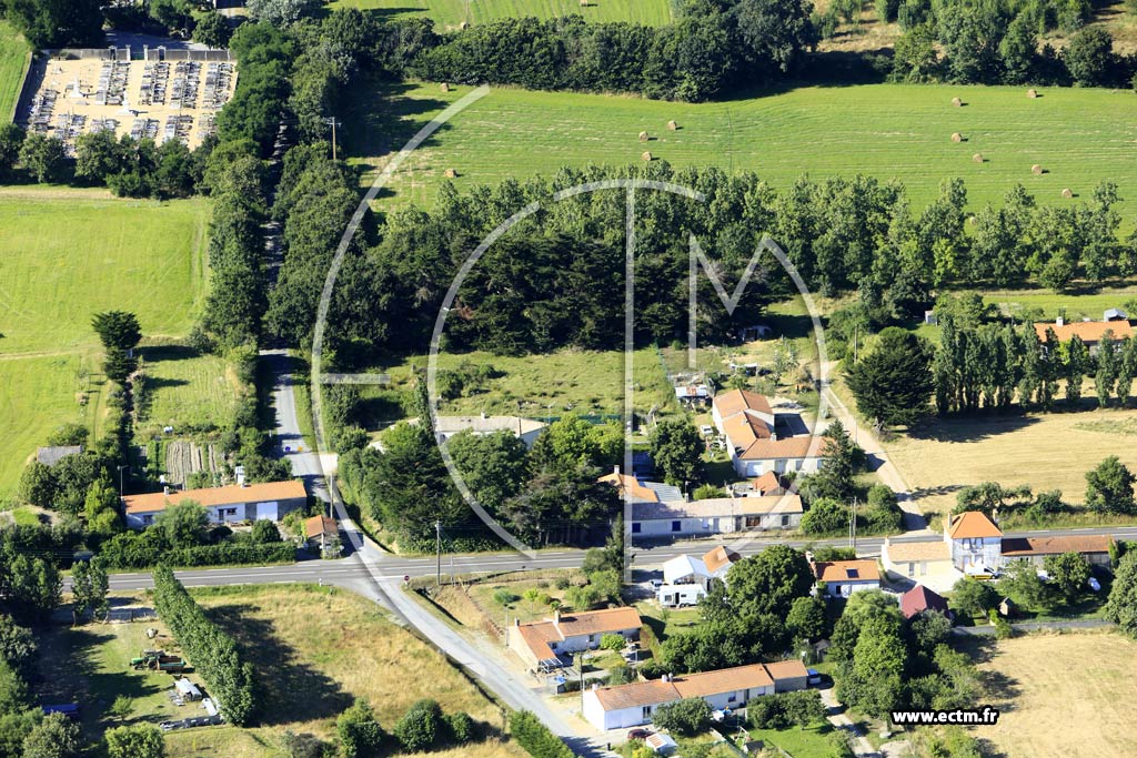 Photo arienne de Bourgneuf-en-Retz (Saint-Cyr-en-Retz)