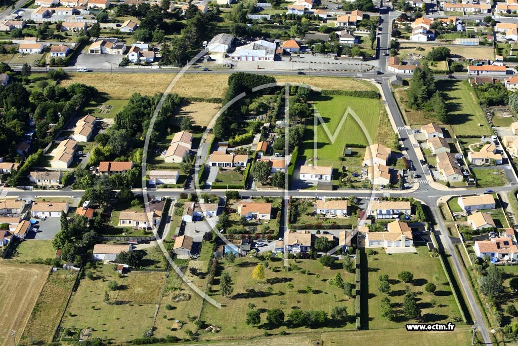 Photo arienne de Bourgneuf-en-Retz (Saint-Cyr-en-Retz)